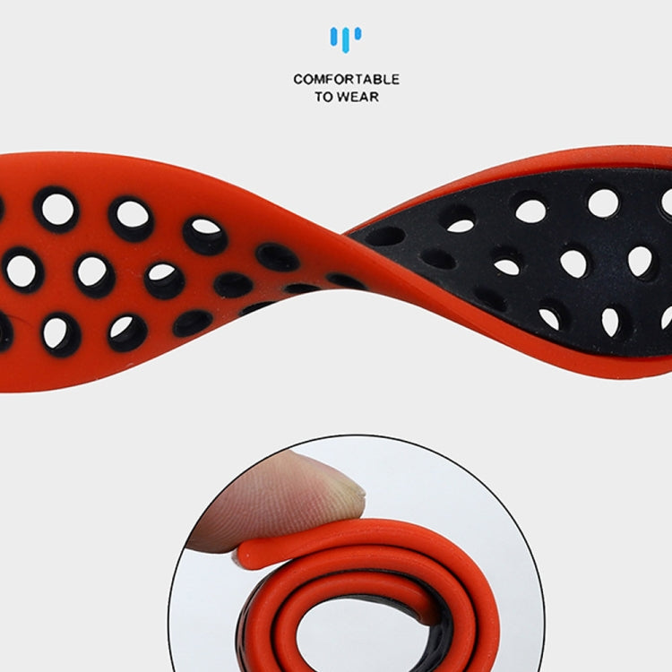 For Xiaomi MI Watch Sport 22mm Two-Color Breathable Silicone Watch Band