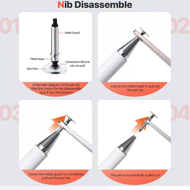 AT-29  High Accuracy Single Use Magnetic Suction Passive Capacitive Pen Mobile Phone Touch Stylus