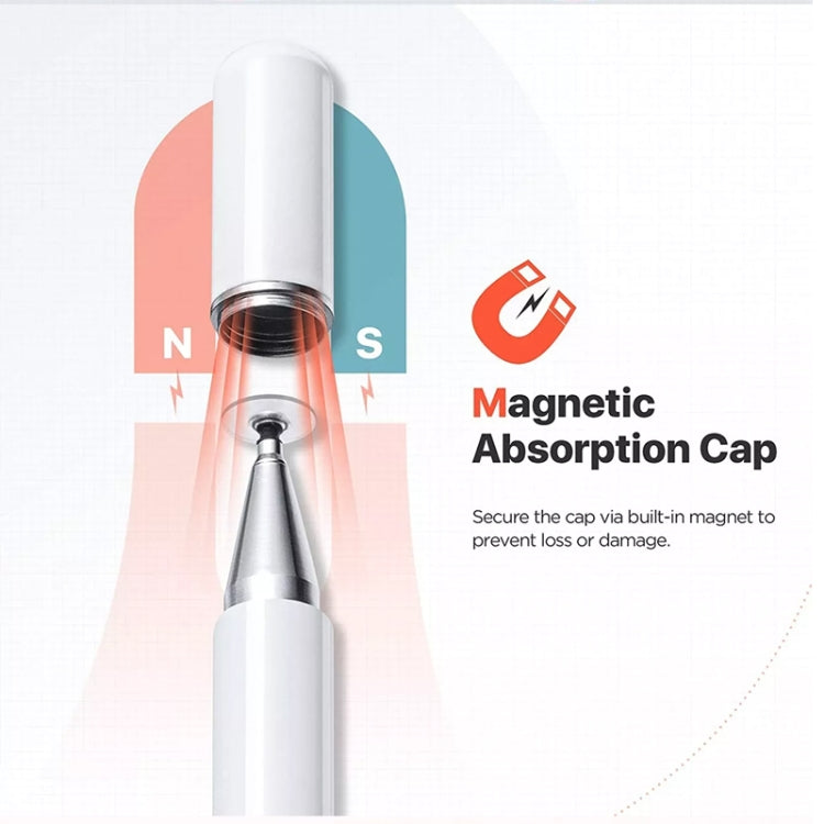 AT-29  High Accuracy Single Use Magnetic Suction Passive Capacitive Pen Mobile Phone Touch Stylus with 1 Pen Head
