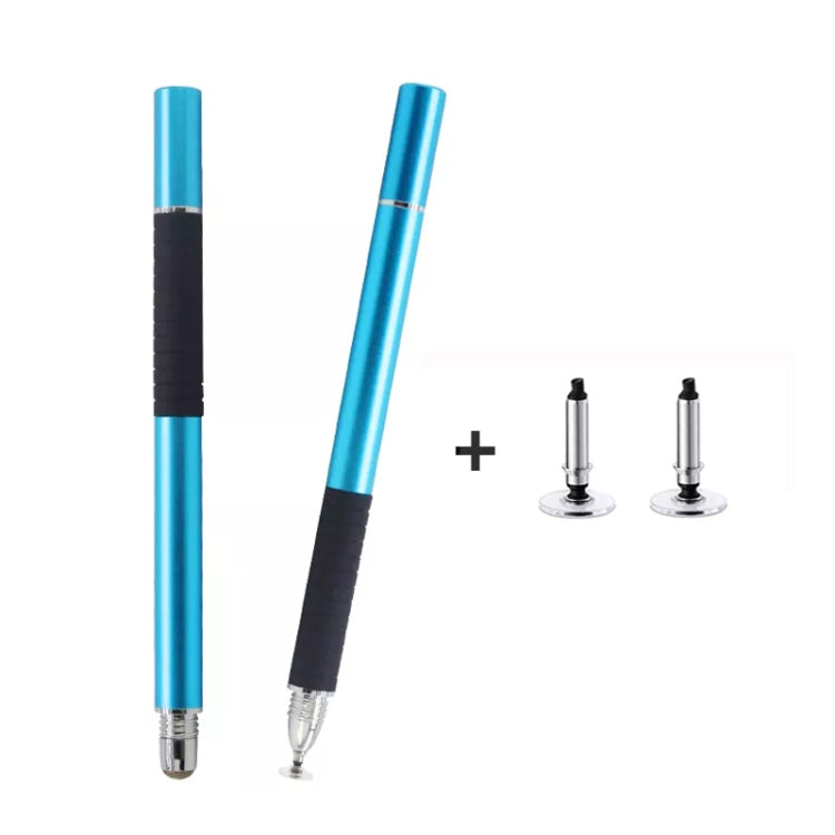 AT-31 Conductive Cloth Head + Precision Sucker Capacitive Pen Head 2-in-1 Handwriting Stylus with 2 Pen Head