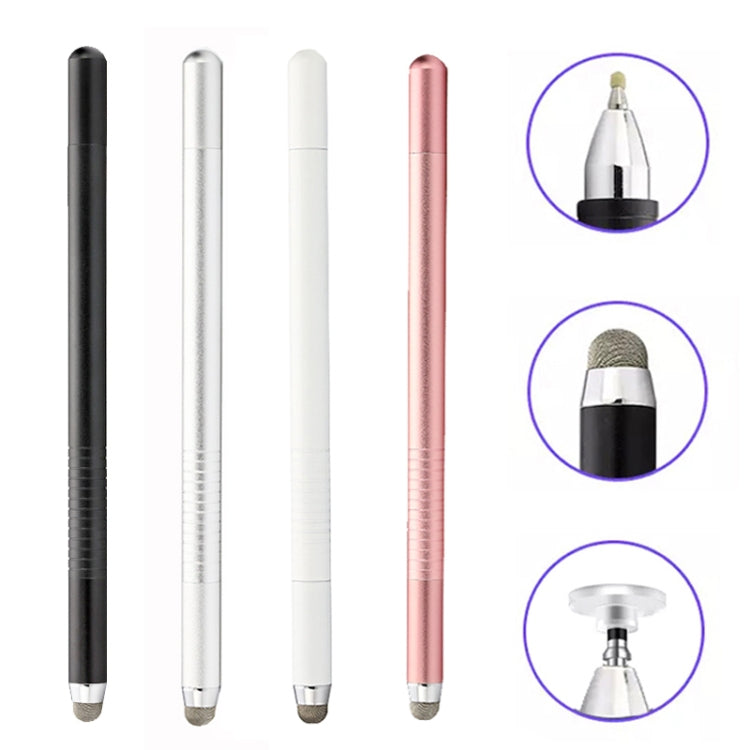 AT-32 3-in-1 Precision Sucker Capacitive Pen + Conductive Cloth Head + Handwriting Signature Pen Mobile Phone Touch Screen Pen