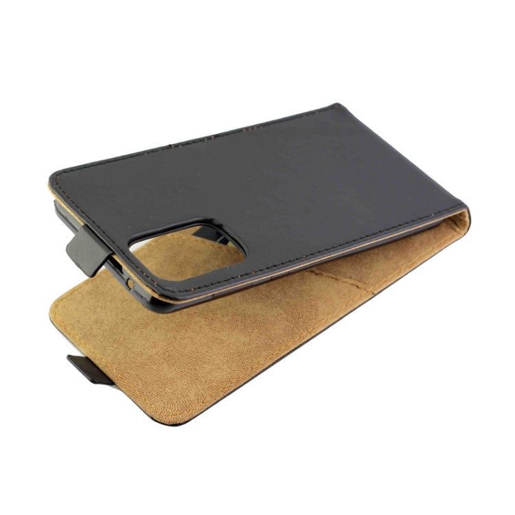 For Samsung Galaxy A53 5G Vertical Flip Leather Phone Case with Card Slot(Black)