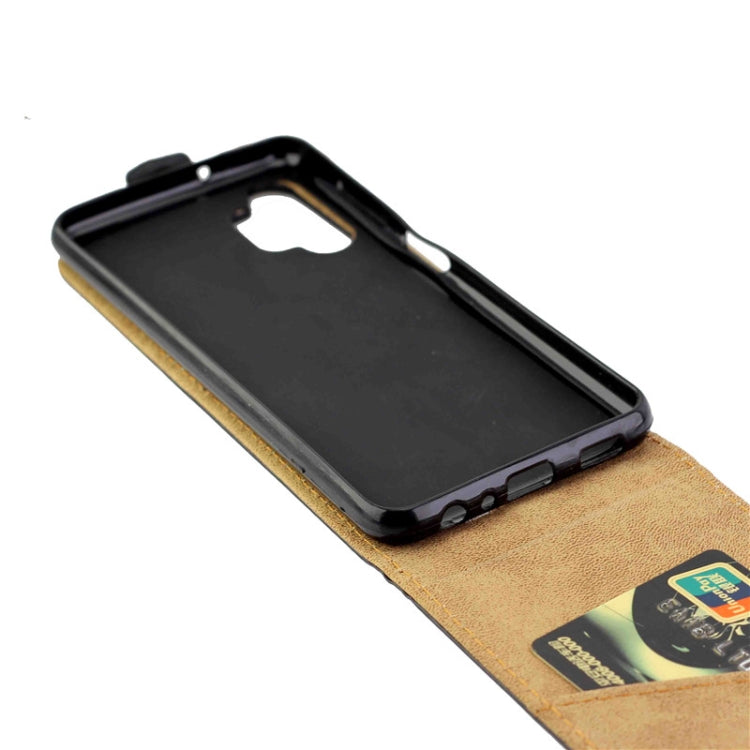 For Samsung Galaxy A13 4G Vertical Flip Leather Phone Case with Card Slot(Black)