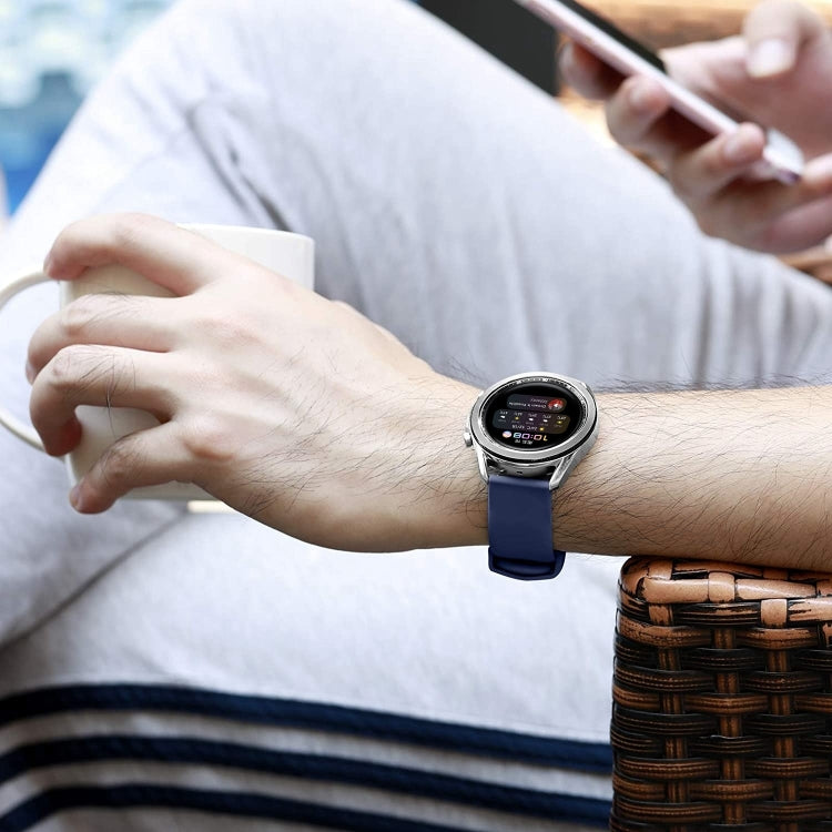 For Huawei Watch3 22mm Waterproof Sports Silicone Watch Band