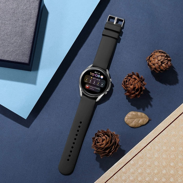 For Huawei Watch3 22mm Waterproof Sports Silicone Watch Band