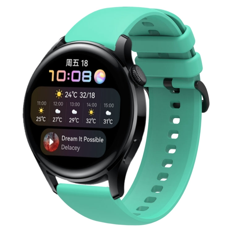 For Huawei Watch3 22mm Waterproof Sports Silicone Watch Band