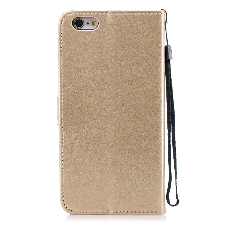 plum blossom Pattern Diamond Encrusted Leather Case for iPhone 6 Plus & 6s Plus , with Holder & Card Slots