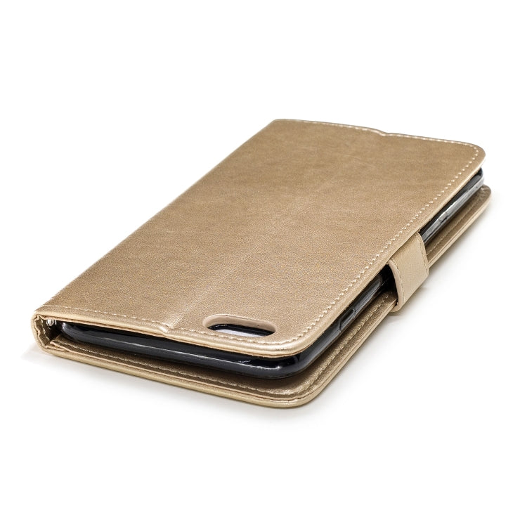 plum blossom Pattern Diamond Encrusted Leather Case for iPhone 6 Plus & 6s Plus , with Holder & Card Slots