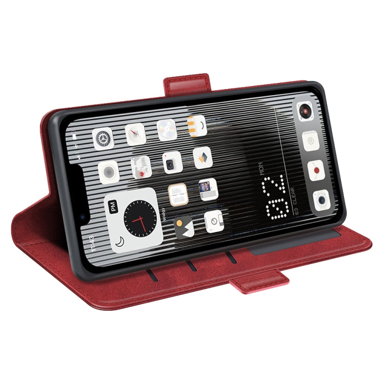 For Nothine Phone 1 Dual-side Magnetic Buckle Leather Phone Case