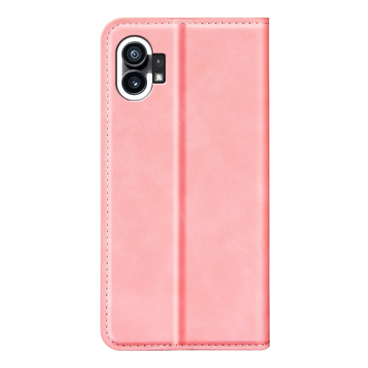 For Nothine Phone 1 Retro-skin Magnetic Suction Leather Phone Case
