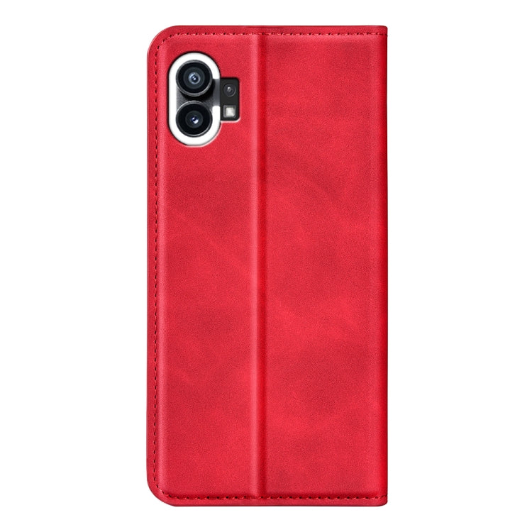 For Nothine Phone 1 Retro-skin Magnetic Suction Leather Phone Case