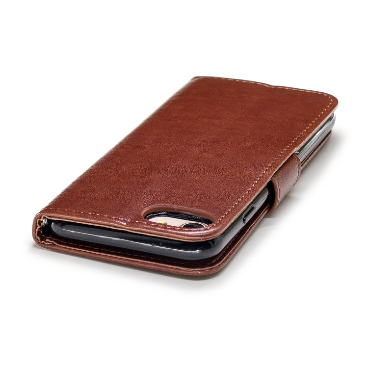 Plum Blossom Pattern Diamond Encrusted Leather Case for iPhone 7 , with Holder & Card Slots
