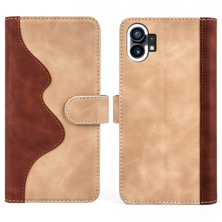 For Nothing Phone 1 Stitching Horizontal Flip Leather Phone Case