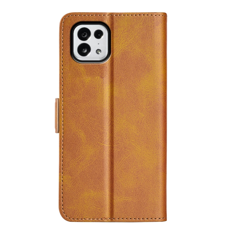 For Tone E22 Dual-side Magnetic Buckle Horizontal Flip Leather Phone Case