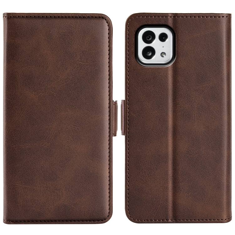 For Tone E22 Dual-side Magnetic Buckle Horizontal Flip Leather Phone Case