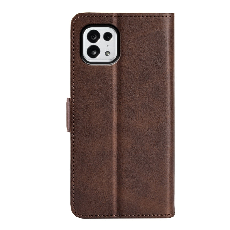 For Tone E22 Dual-side Magnetic Buckle Horizontal Flip Leather Phone Case