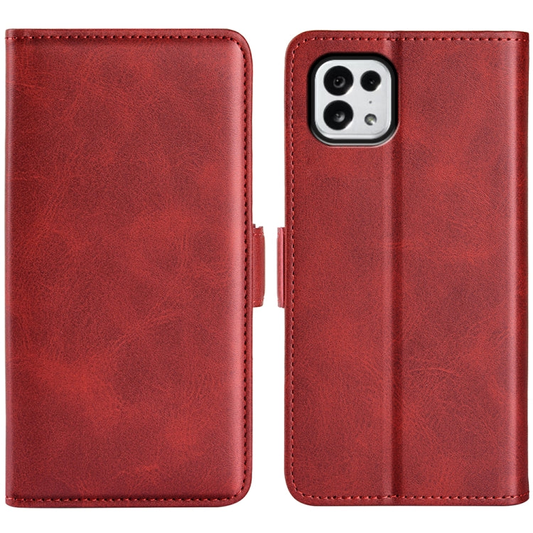 For Tone E22 Dual-side Magnetic Buckle Horizontal Flip Leather Phone Case