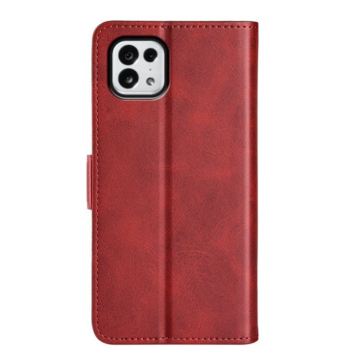 For Tone E22 Dual-side Magnetic Buckle Horizontal Flip Leather Phone Case