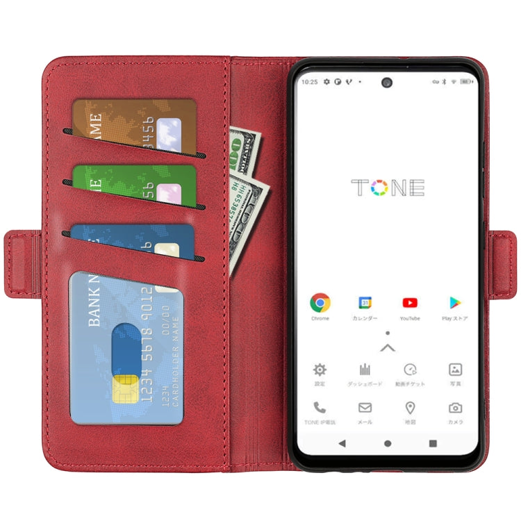 For Tone E22 Dual-side Magnetic Buckle Horizontal Flip Leather Phone Case