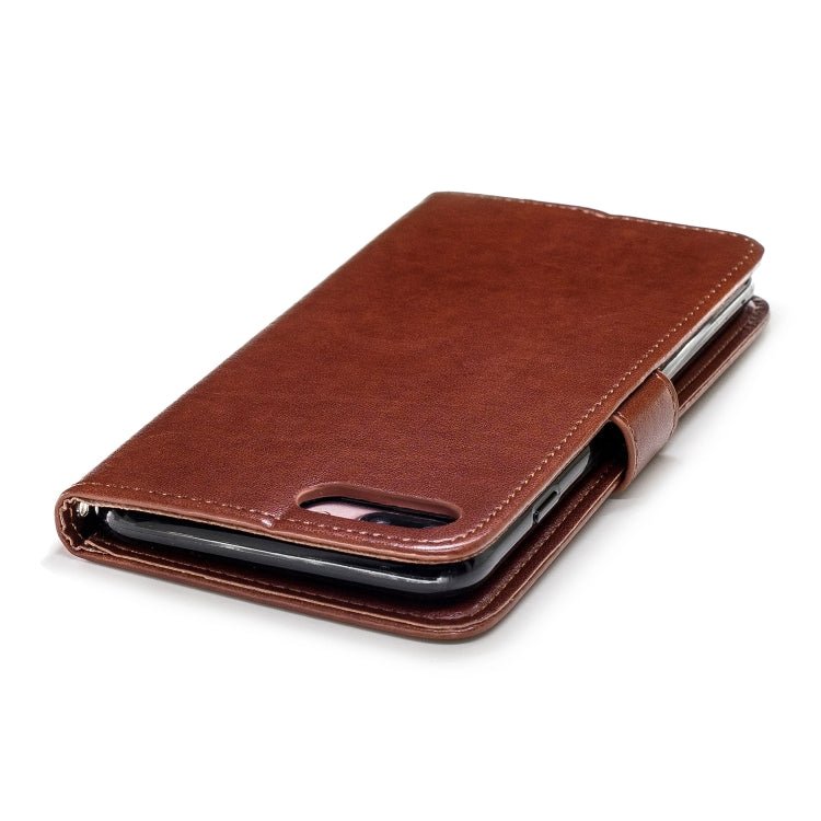 Plum Blossom Pattern Diamond Encrusted Leather Case with for iPhone 7 Plus , Holder & Card Slots