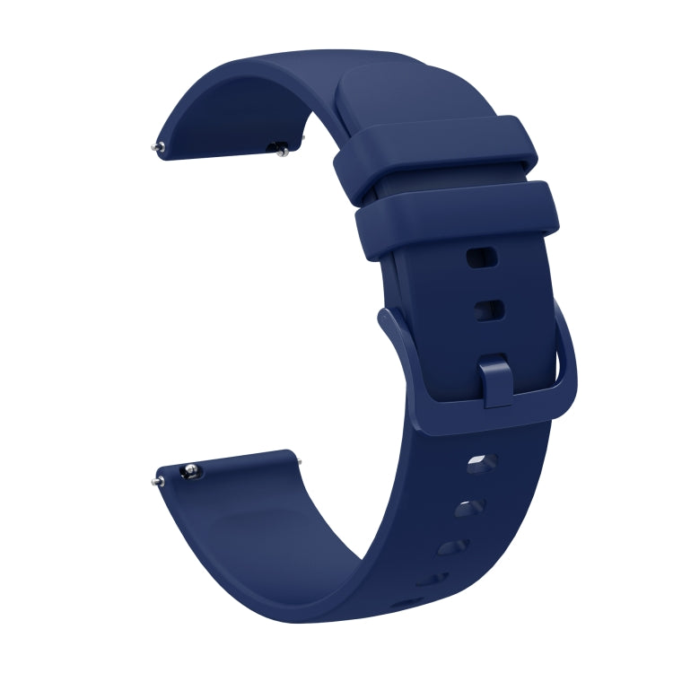 For Garmin Venu SQ 20mm Solid Color Soft Silicone Watch Band