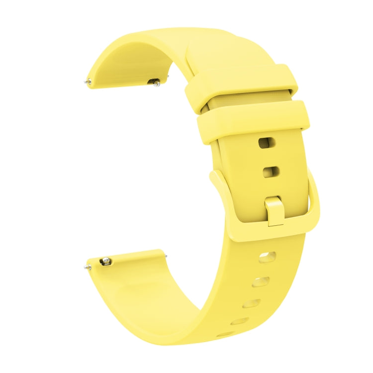 For Garmin Venu SQ 20mm Solid Color Soft Silicone Watch Band