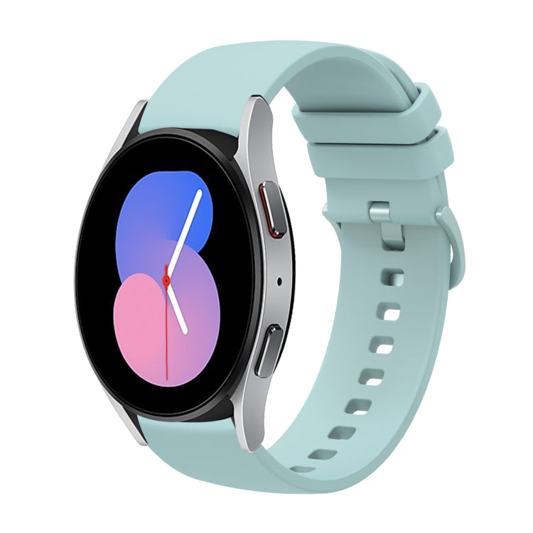 For Samsung Galaxy Watch 42mm 20mm Solid Color Soft Silicone Watch Band
