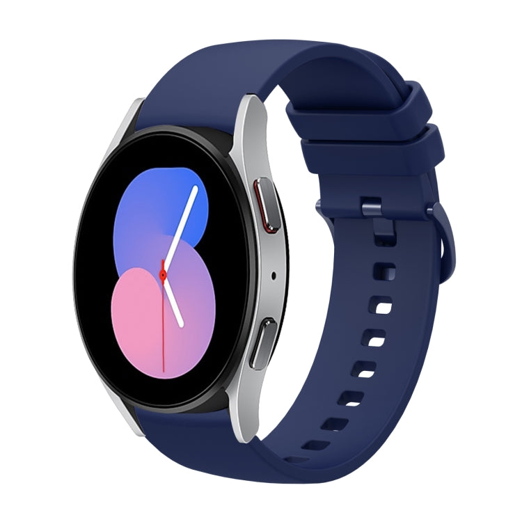 For Samsung Galaxy Watch 42mm 20mm Solid Color Soft Silicone Watch Band