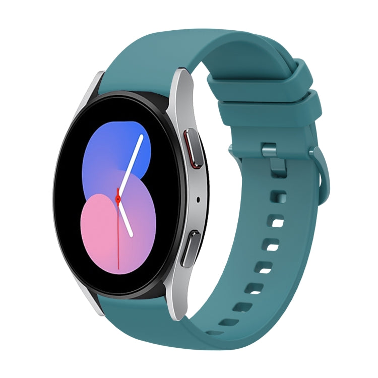 For Samsung Galaxy Watch 42mm 20mm Solid Color Soft Silicone Watch Band