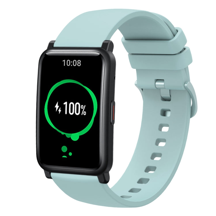 For Honor Watch ES 20mm Solid Color Soft Silicone Watch Band