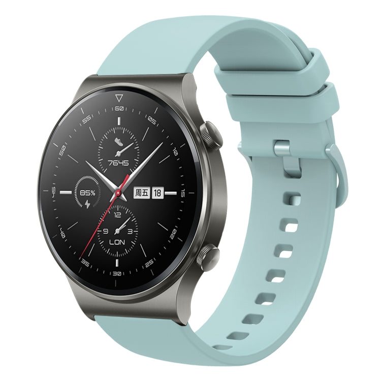 For Huawei GT2 Pro 22mm Solid Color Soft Silicone Watch Band
