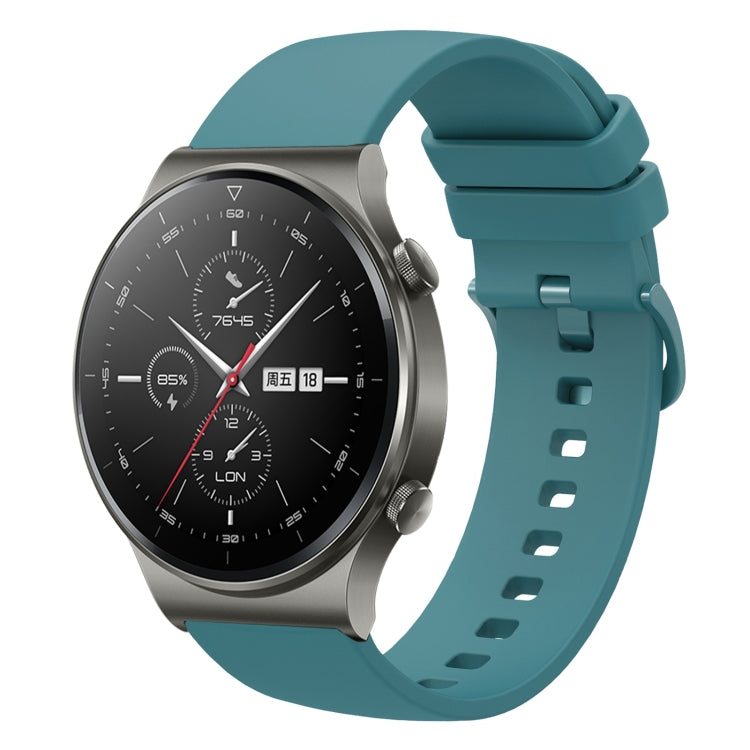 For Huawei GT2 Pro 22mm Solid Color Soft Silicone Watch Band