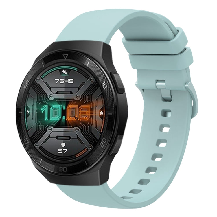 For Huawei Watch GT 2E 22mm Solid Color Soft Silicone Watch Band