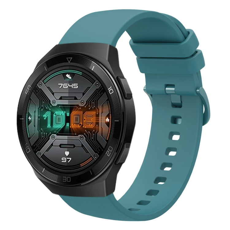 For Huawei Watch GT 2E 22mm Solid Color Soft Silicone Watch Band