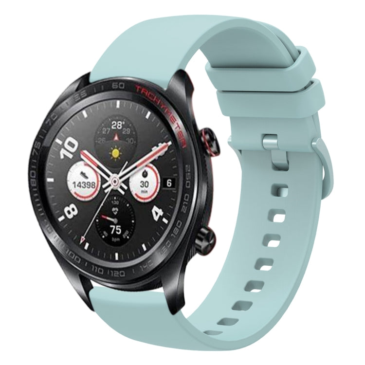 For Honor Watch Dream 22mm Solid Color Soft Silicone Watch Band