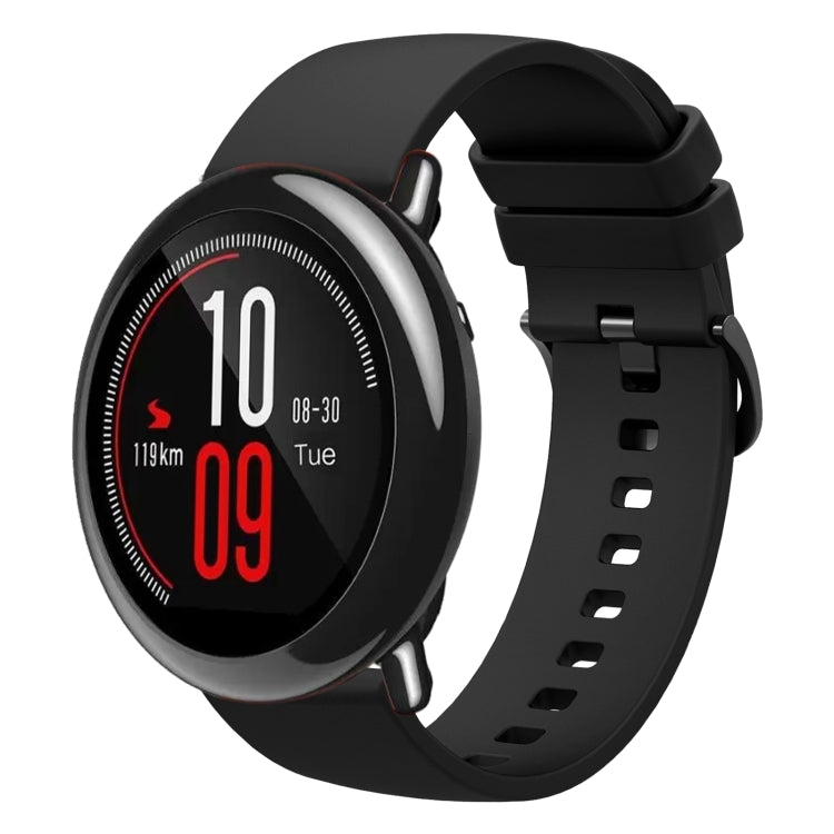 For Amazfit Pace 22mm Solid Color Soft Silicone Watch Band