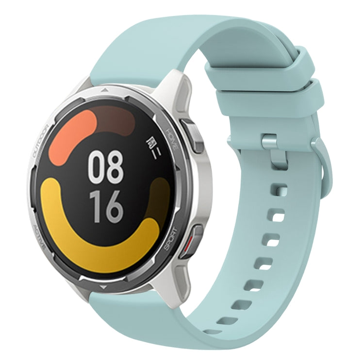 For Xiaomi Watch Color 2 22mm Solid Color Soft Silicone Watch Band