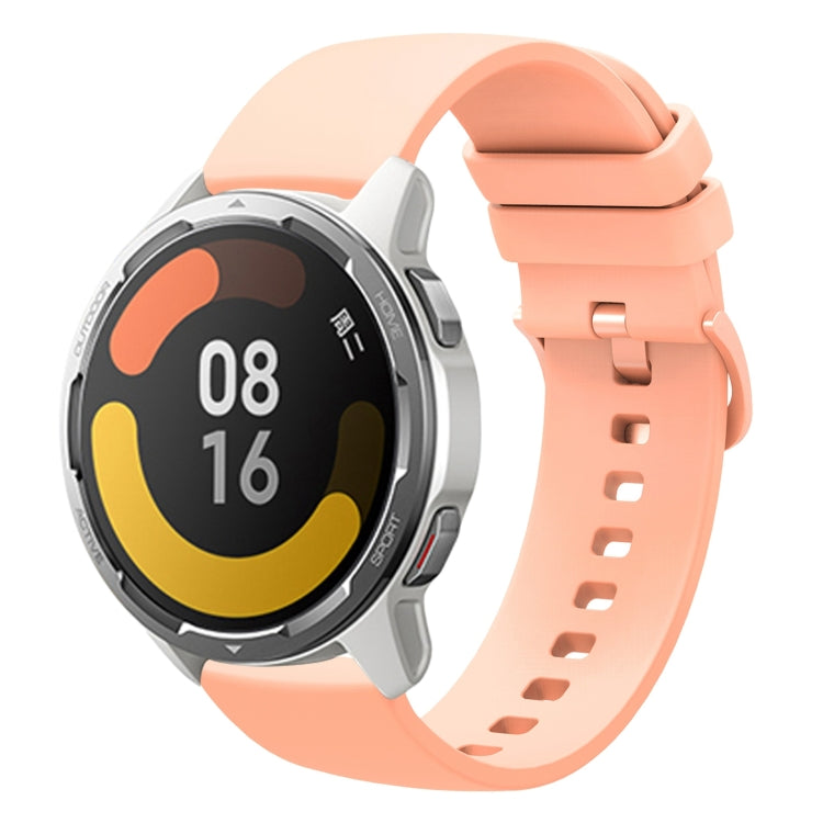 For Xiaomi Watch Color 2 22mm Solid Color Soft Silicone Watch Band