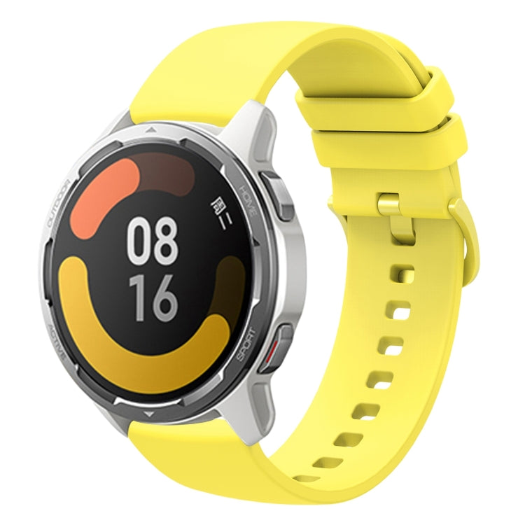For Xiaomi Watch Color 2 22mm Solid Color Soft Silicone Watch Band