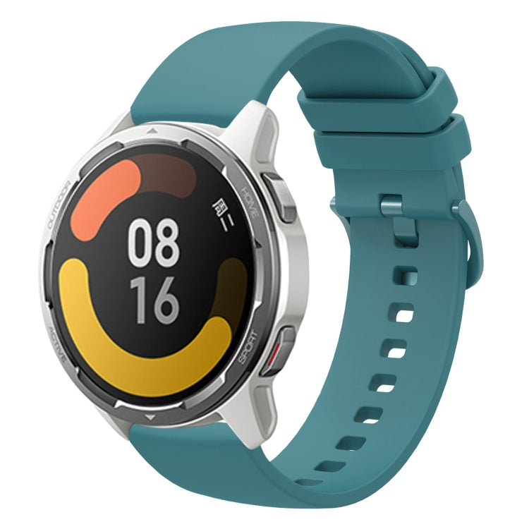 For Xiaomi Watch Color 2 22mm Solid Color Soft Silicone Watch Band