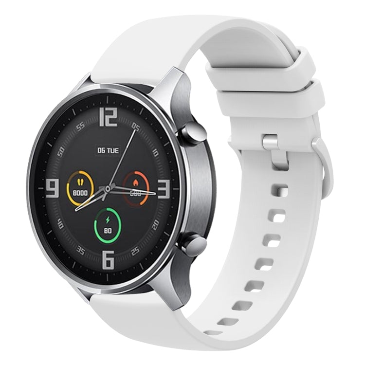 For Xiaomi Watch Color 22mm Solid Color Soft Silicone Watch Band