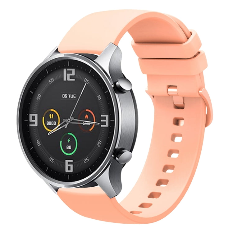 For Xiaomi Watch Color 22mm Solid Color Soft Silicone Watch Band