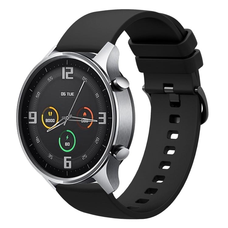 For Xiaomi Watch Color 22mm Solid Color Soft Silicone Watch Band
