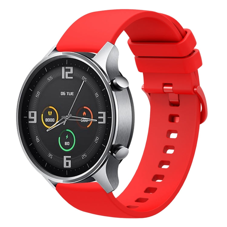 For Xiaomi Watch Color 22mm Solid Color Soft Silicone Watch Band