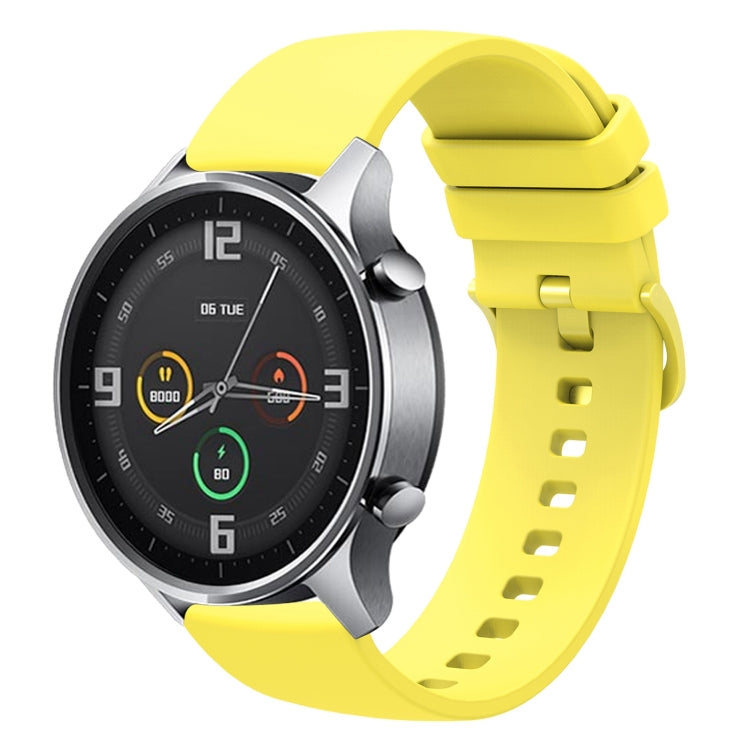 For Xiaomi Watch Color 22mm Solid Color Soft Silicone Watch Band
