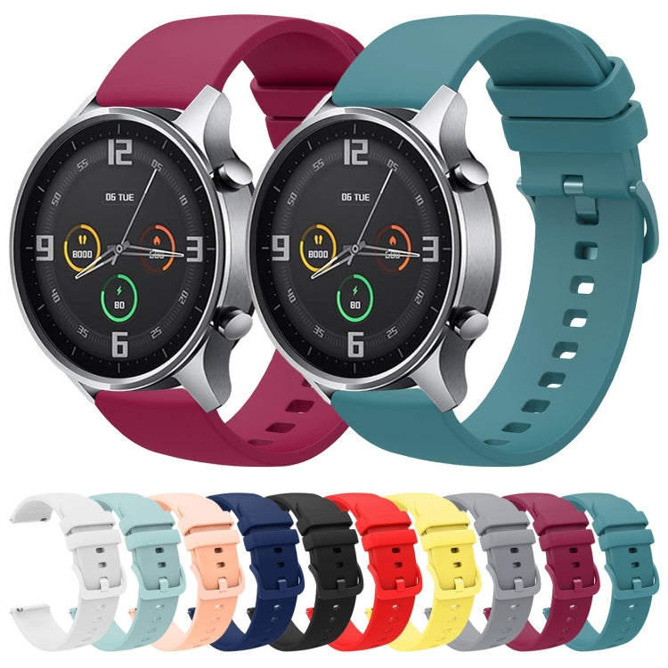 For Xiaomi Watch Color 22mm Solid Color Soft Silicone Watch Band
