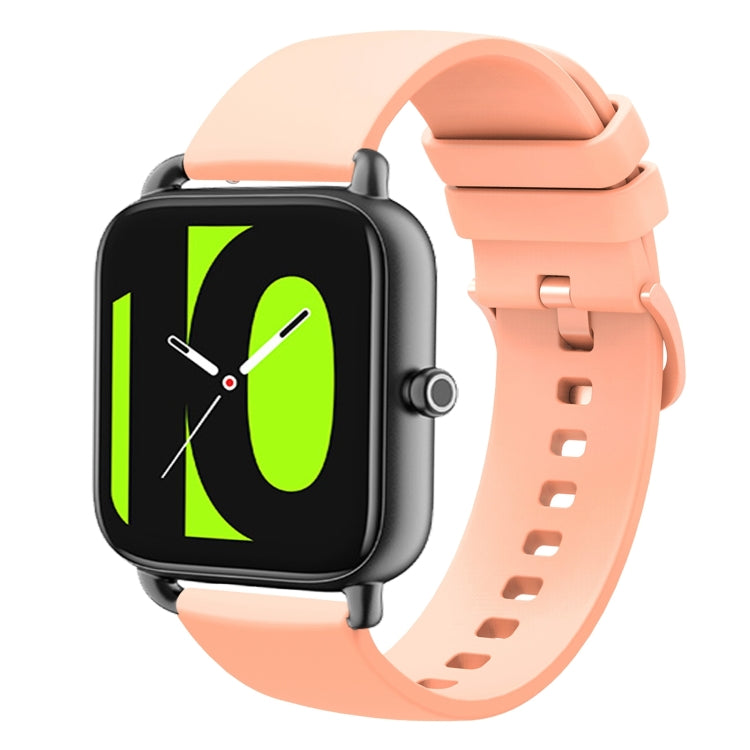 For Xiaomi Haylou RS4 LS12 22mm Solid Color Soft Silicone Watch Band