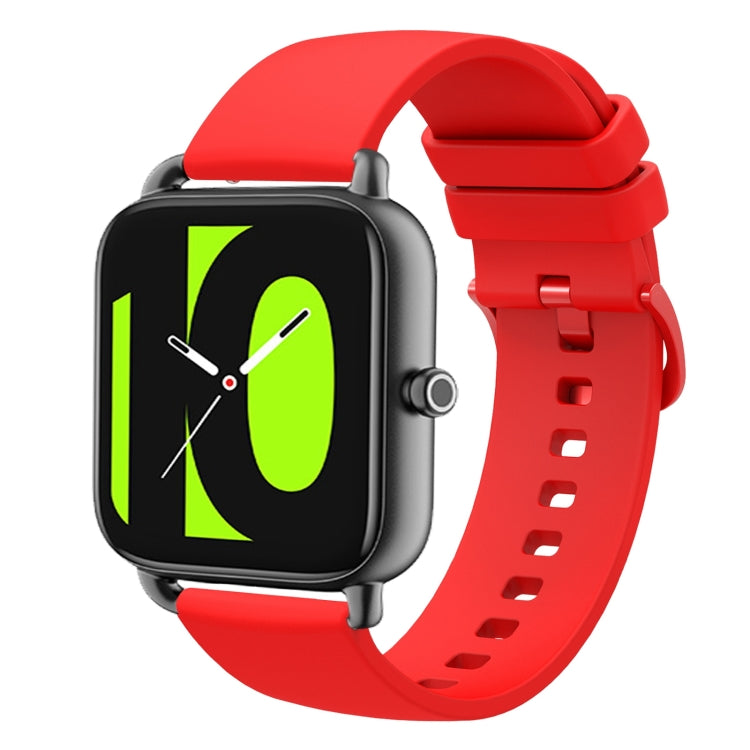 For Xiaomi Haylou RS4 LS12 22mm Solid Color Soft Silicone Watch Band