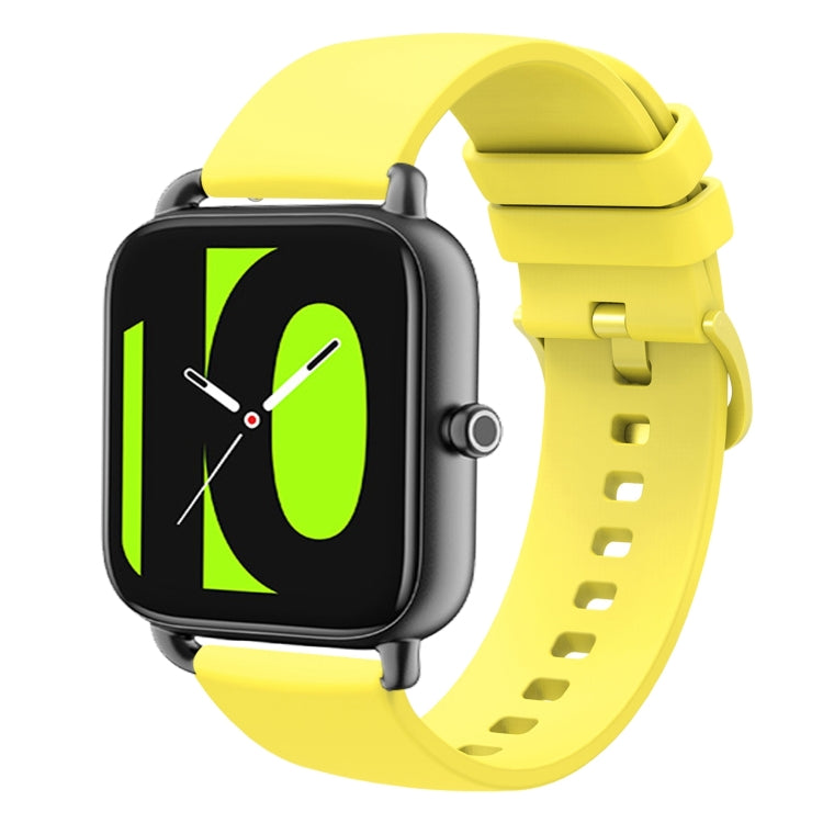 For Xiaomi Haylou RS4 LS12 22mm Solid Color Soft Silicone Watch Band