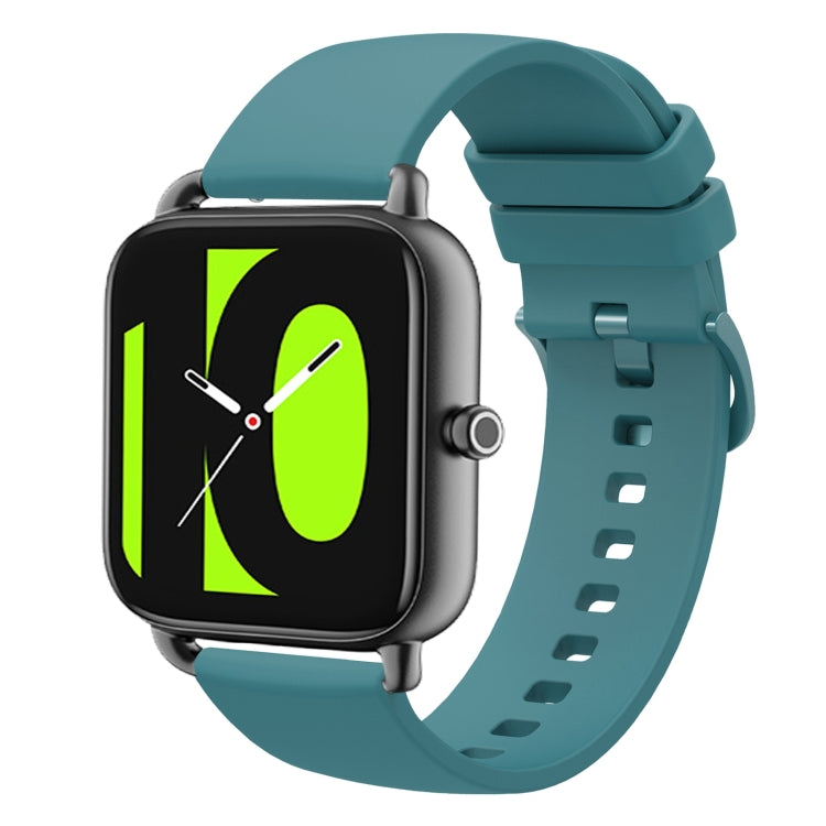 For Xiaomi Haylou RS4 LS12 22mm Solid Color Soft Silicone Watch Band